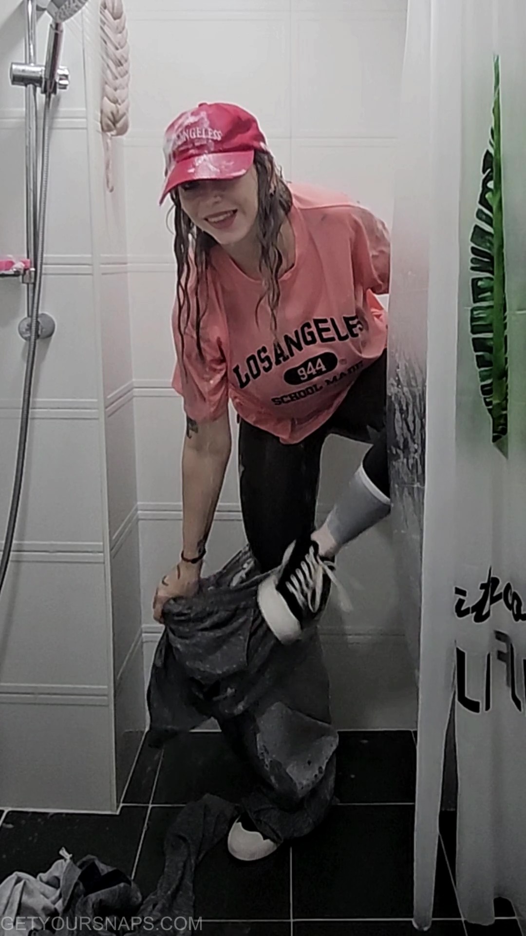 Rain takes a shower in sweat wear - frame at 7m58s Rain takes a shower in sweat wear - frame at 7m58s
