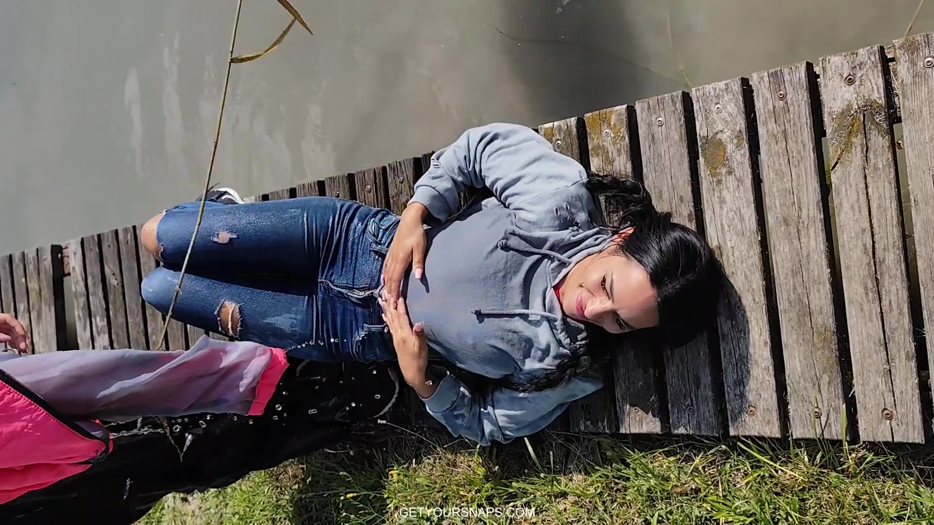 Violet, Ellie & Gina in the Lake (Part 3) - Image 5