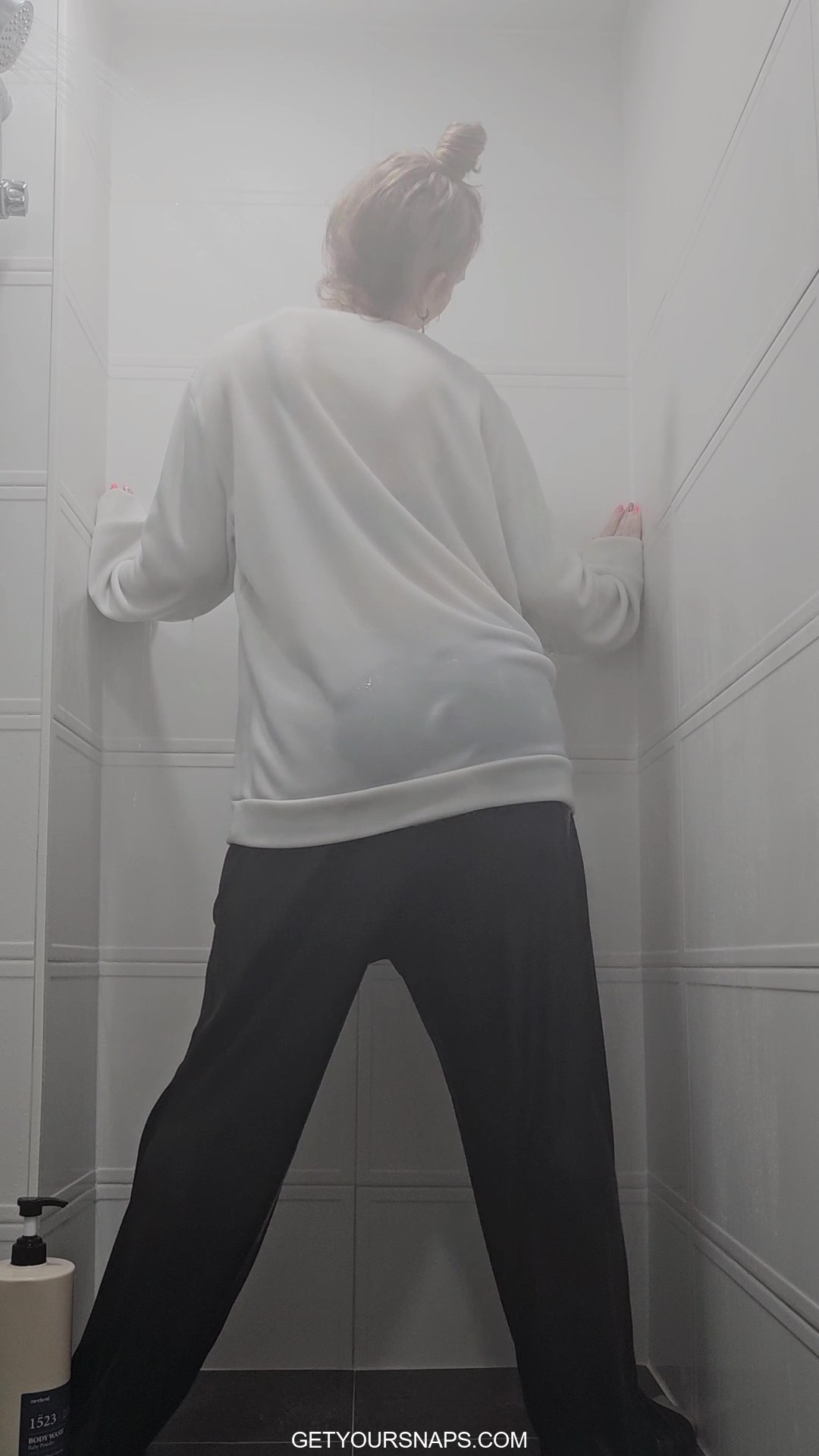 Rain likes shower in clothes - Image 3