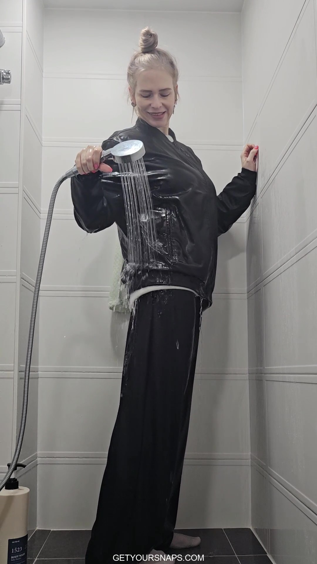 Rain likes shower in clothes - Image 5