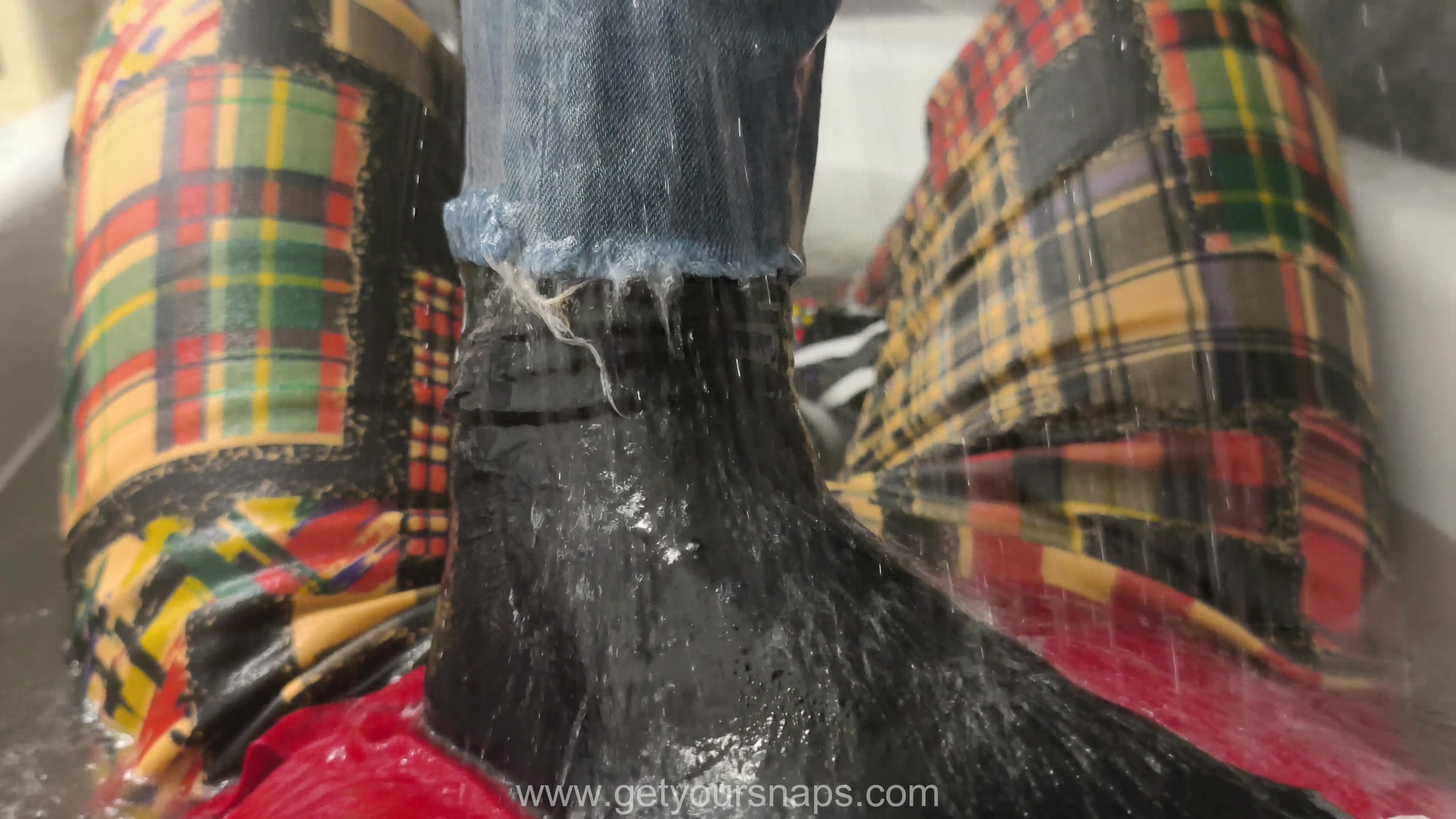 Violet gets wet in two layers of clothes - POV - Image 3