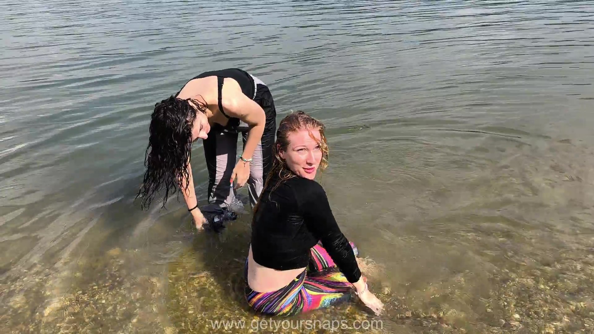 Clarissa Joins Brenda in the River - Image 4